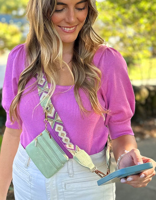 Load image into Gallery viewer, Clip &amp; Go Strap w/Zippered Pouch

