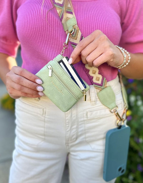 Load image into Gallery viewer, Clip &amp; Go Strap w/Zippered Pouch
