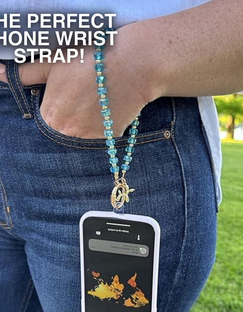 Load image into Gallery viewer, Clip &amp; Go Beaded Wristlet Bedazzled Collection

