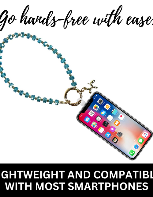 Load image into Gallery viewer, Clip &amp; Go Beaded Wristlet Bedazzled Collection
