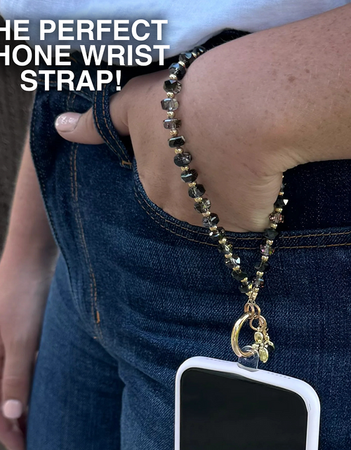 Load image into Gallery viewer, Clip &amp; Go Beaded Wristlet Bedazzled Collection
