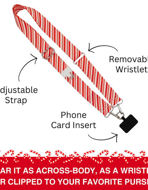 Load image into Gallery viewer, Clip &amp; Go Strap Christmas

