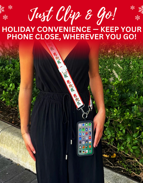 Load image into Gallery viewer, Clip &amp; Go Strap Christmas
