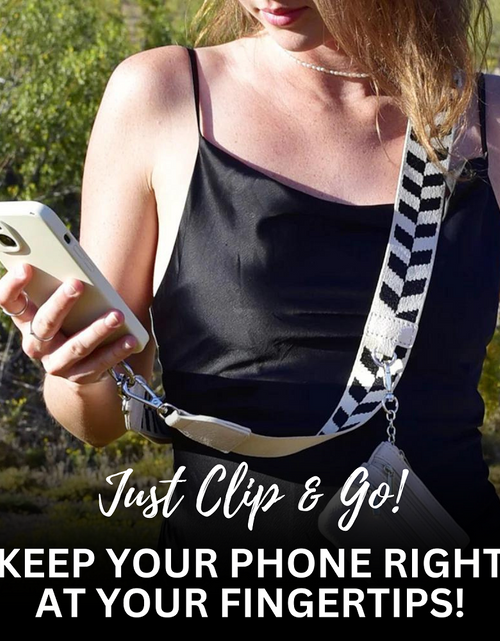 Load image into Gallery viewer, Clip &amp; Go Strap w/Zippered Pouch

