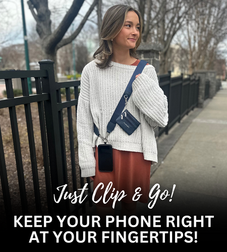 Clip & Go Strap with Pouch - Neutral Collection