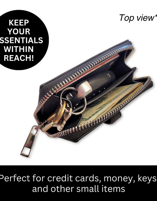 Load image into Gallery viewer, Clip &amp; Go Strap w/Pouch Brushed Vegan Leather

