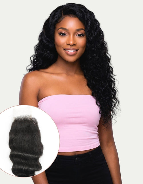 Load image into Gallery viewer, Deep Wave 2x6 HD Lace Human Hair Closure
