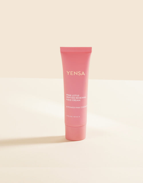 Load image into Gallery viewer, Pink Lotus Peptide Renewal Face Cream
