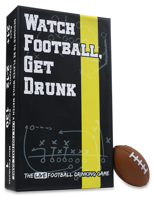 Load image into Gallery viewer, WATCH FOOTBALL, GET DRUNK - The Live Football Drinking Game
