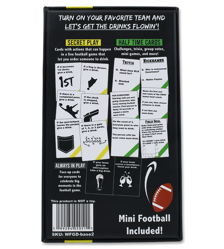 WATCH FOOTBALL, GET DRUNK - The Live Football Drinking Game