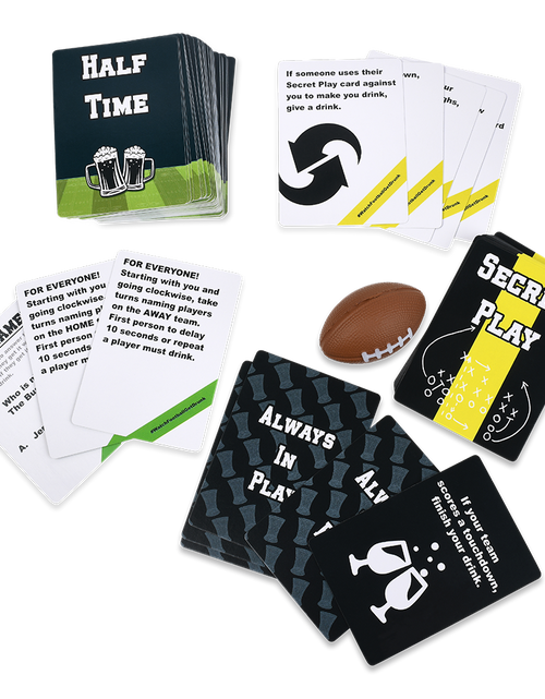 Load image into Gallery viewer, WATCH FOOTBALL, GET DRUNK - The Live Football Drinking Game
