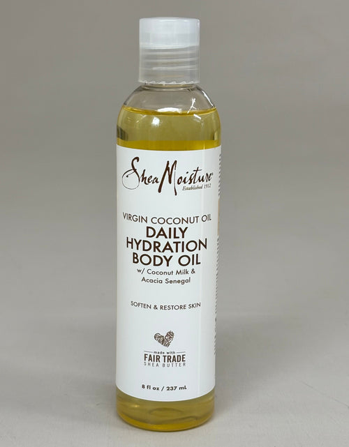 Load image into Gallery viewer, SHEA MOISTURE (2 PACK) 100% Virgin Coconut Oil Daily Hydration Body Oil 8 fl oz Tan 68633007
