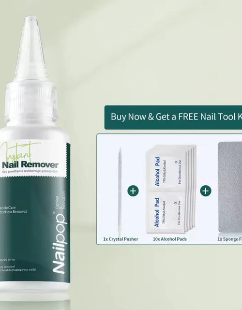 Load image into Gallery viewer, Nail Glue Remover + Nail Tool Kit
