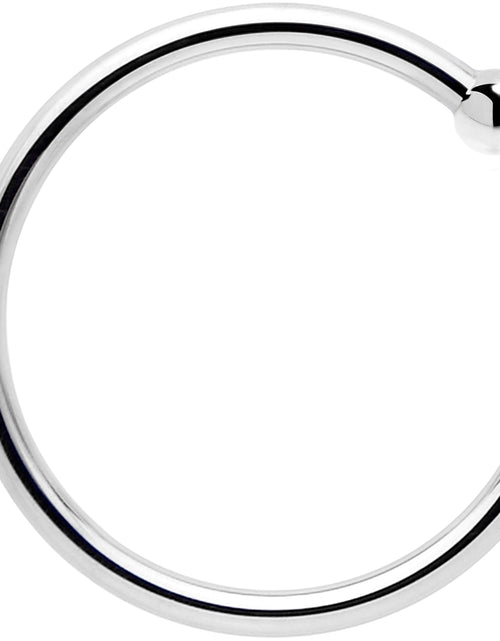 Load image into Gallery viewer, Real Platinum Nose Hoop - Hypoallergenic &amp; Luxurious
