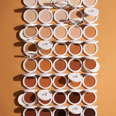Load image into Gallery viewer, e.l.f. Camo Powder Foundation Tan 400 W 0.28oz - New
