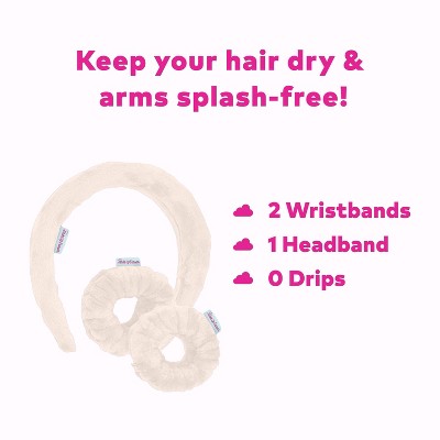 Load image into Gallery viewer, MakeUp Eraser Wifey Head Band/Wrist Guard/Wipe 3ct - New
