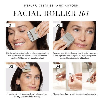 Load image into Gallery viewer, Tweezerman 3-in-1 Skin Revival Roller Kit - New

