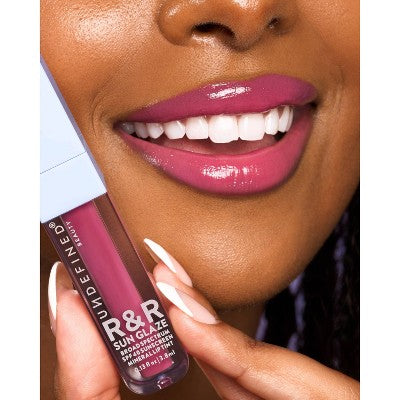 Load image into Gallery viewer, Undefined R&amp;R Sun Glaze Lippie SPF 40 Pink 0.13 fl oz - New
