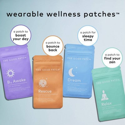 Load image into Gallery viewer, The Good Patch The Essentials Plant-Based Vegan Wellness Patch 12ct - New
