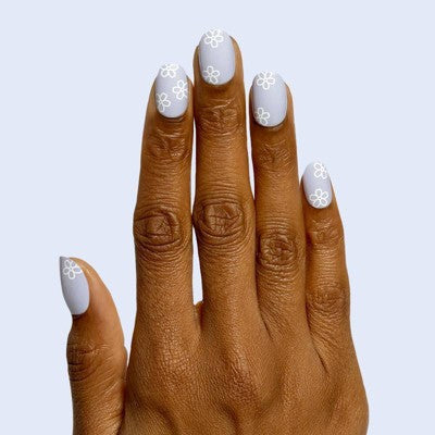 Load image into Gallery viewer, Olive &amp; June Press-On Nails Floral Pack Floral Tip/Floral Doodle 64ct/2pk - New
