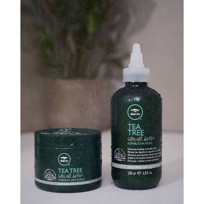 Load image into Gallery viewer, Tea Tree Special Detox Foaming Salt Hair Scrub 6.5oz - New

