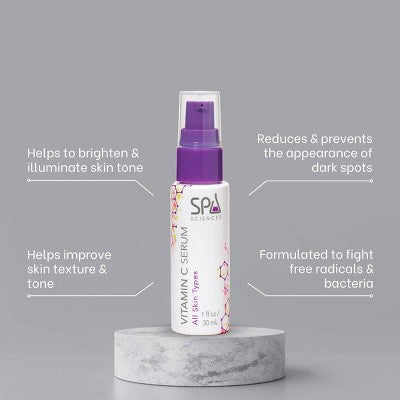 Load image into Gallery viewer, Spa Sciences Vitamin C Serum Brightening Facial Serum 1 fl oz - New
