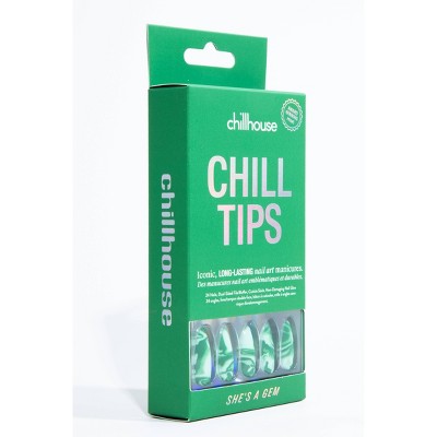 Load image into Gallery viewer, Chillhouse Chill Tips Press-On Fake Nails Shes a Gem 24ct - New
