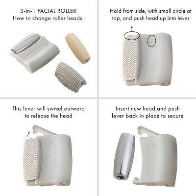 Load image into Gallery viewer, Tweezerman 3-in-1 Skin Revival Roller Kit - New
