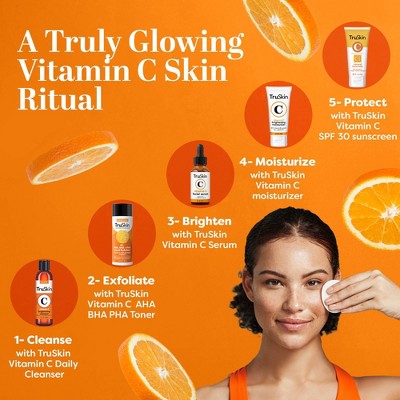 Load image into Gallery viewer, TruSkin Liquid Exfoliant with Vitamin C 4.2 fl oz - New
