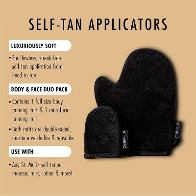 Load image into Gallery viewer, St. Moriz Double Mitt Face &amp; Body Self Tanner - New
