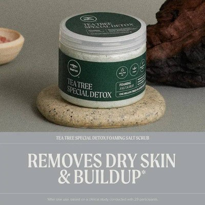 Load image into Gallery viewer, Tea Tree Special Detox Foaming Salt Hair Scrub 6.5oz - New
