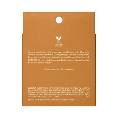 Load image into Gallery viewer, e.l.f. Camo Powder Foundation Tan 400 W 0.28oz - New
