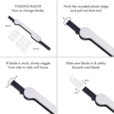 Load image into Gallery viewer, Tweezerman Brow &amp; Facial Grooming Set - New
