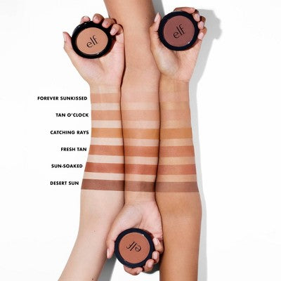 Load image into Gallery viewer, e.l.f. Primer-Infused Matte Bronzer Fresh Tan 0.35oz - New
