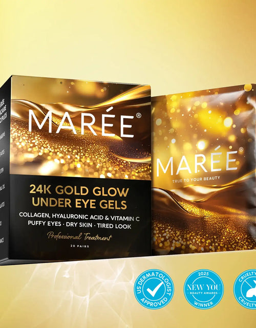 Load image into Gallery viewer, 24K Gold Anti-Aging Eye Patches
