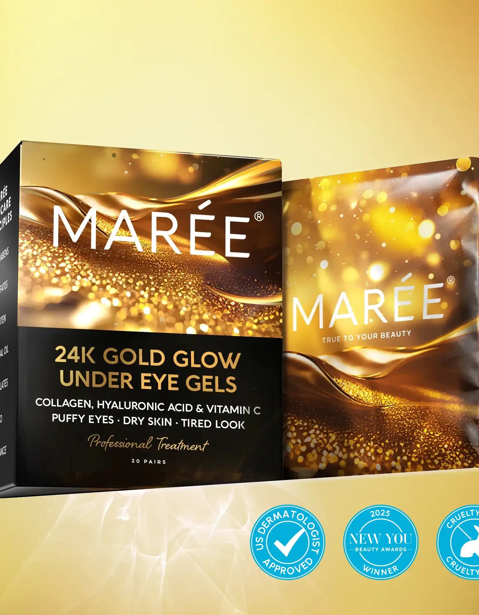 24K Gold Anti-Aging Eye Patches