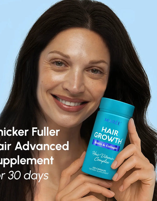 Load image into Gallery viewer, Biotin &amp; Collagen Hair Growth Complex
