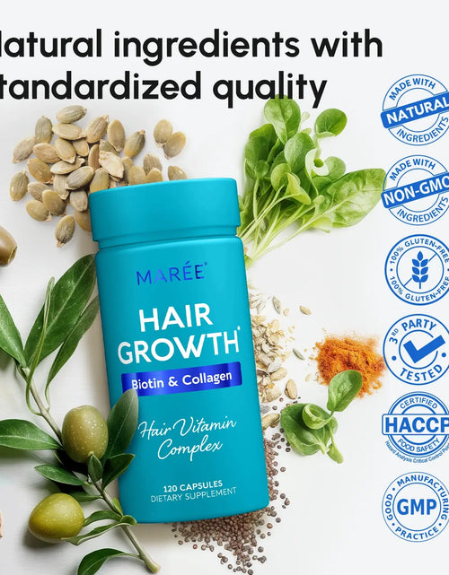 Load image into Gallery viewer, Biotin &amp; Collagen Hair Growth Complex
