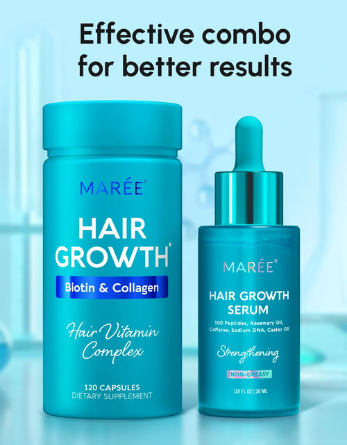 Load image into Gallery viewer, Biotin &amp; Collagen Hair Growth Complex

