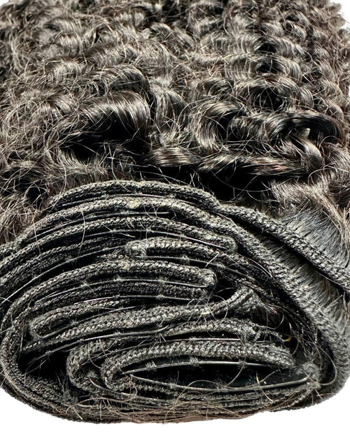 Load image into Gallery viewer, Kinky Curly Clip-In 100% Human Hair Extensions
