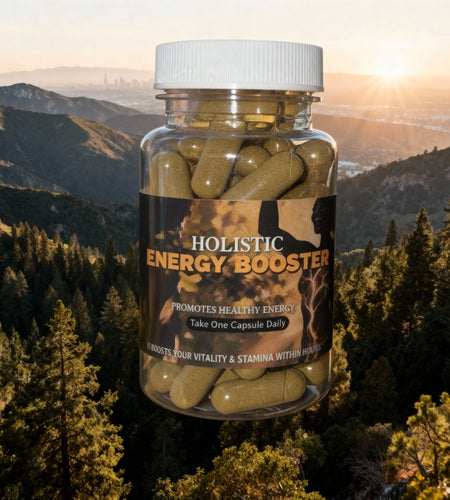 Energy Booster - Promotes Healthy Energy - Organic Herbal Remedy For Performance