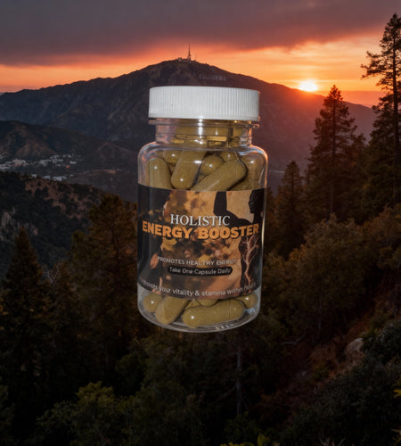 Energy Booster - Promotes Healthy Energy - Organic Herbal Remedy For Performance