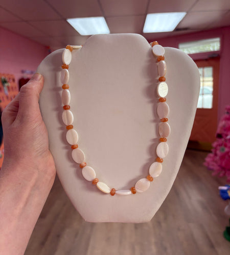 Dreamy Sunset Beaded Necklace