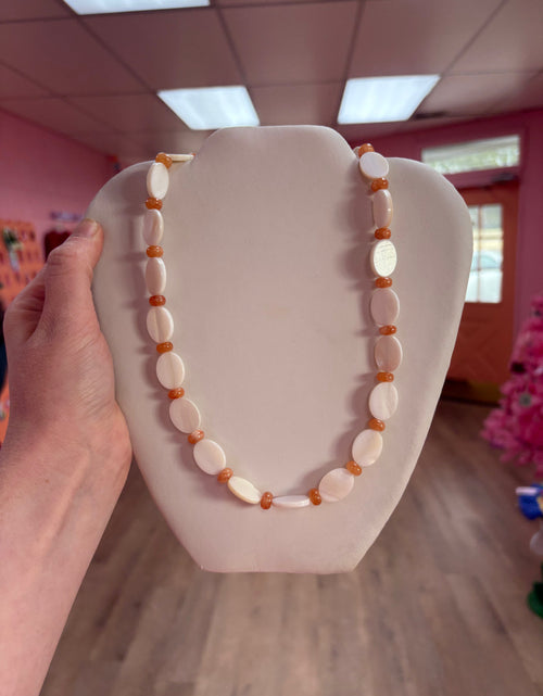 Load image into Gallery viewer, Dreamy Sunset Beaded Necklace
