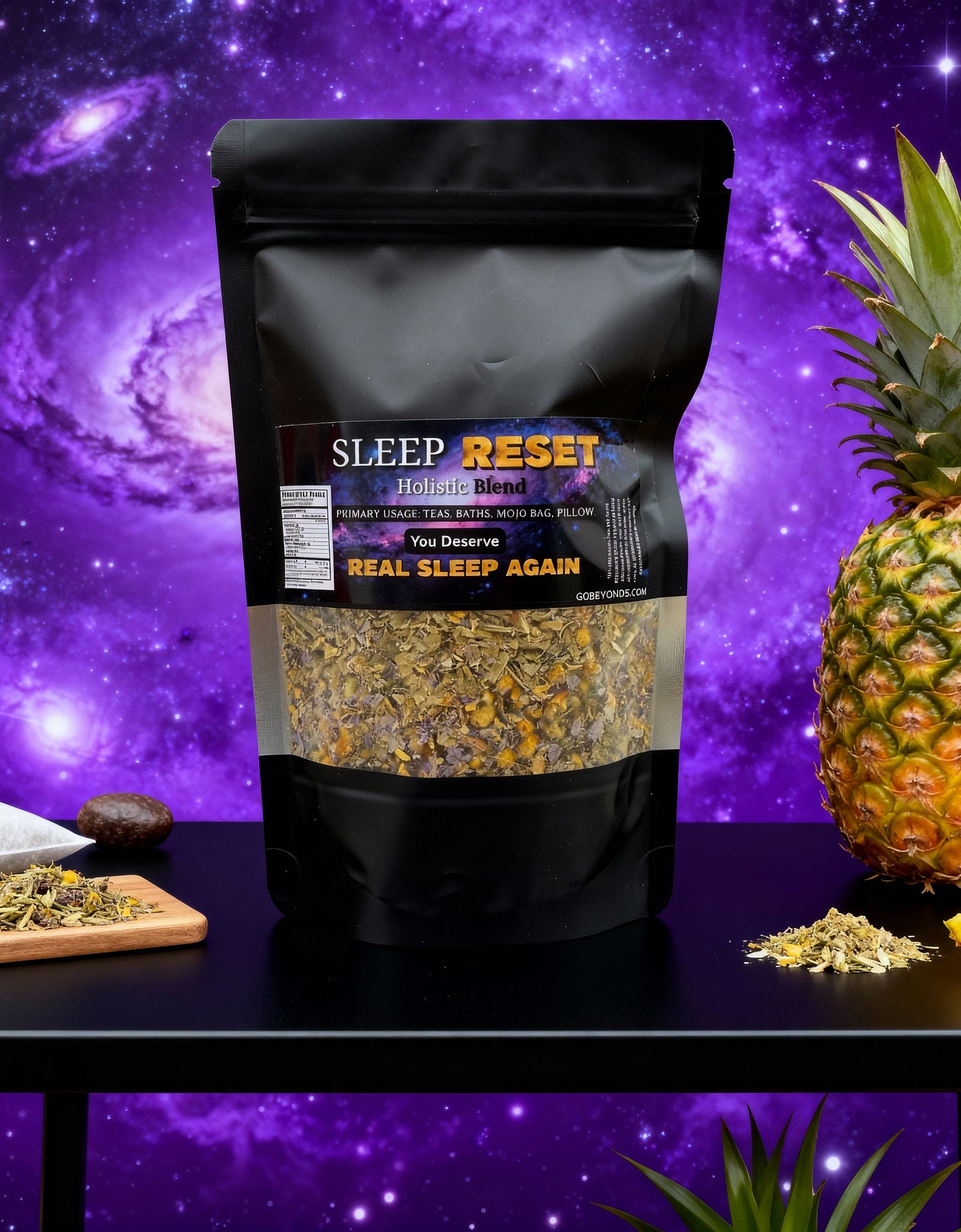 Nature’s Sleep Reset - Powerful Herbal Blend For Restoring Sleep Pattern