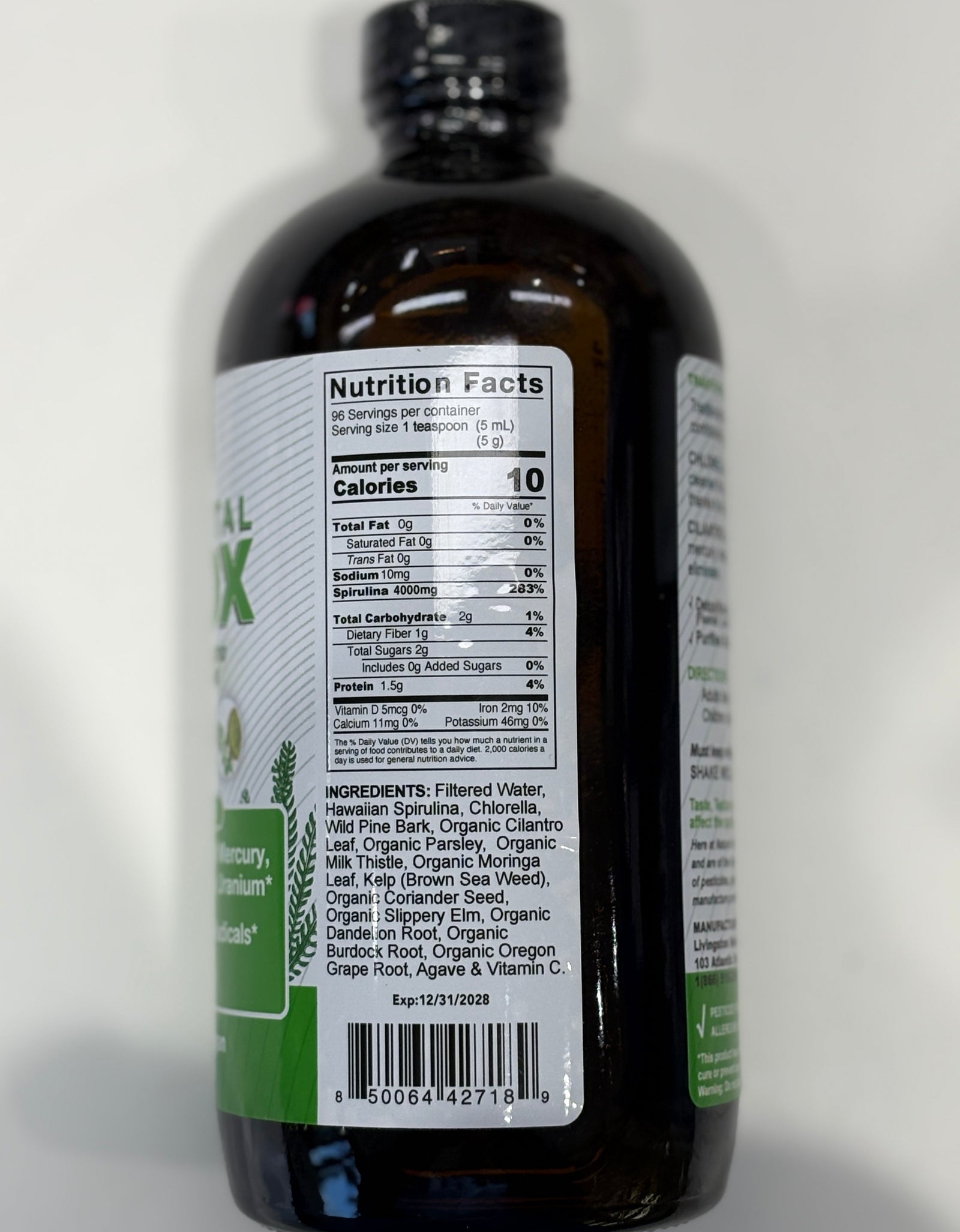 Organic Herbal Heavy Metal Detox