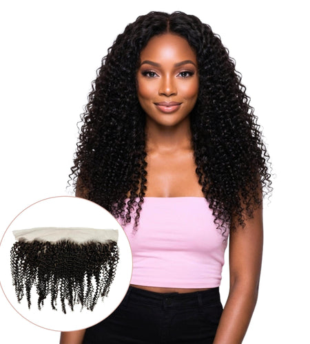 Jerry Curl 13x4 HD Lace Human Hair Frontal