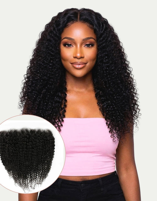 Load image into Gallery viewer, Jerry Curl 13x6 HD Lace Human Hair Frontal
