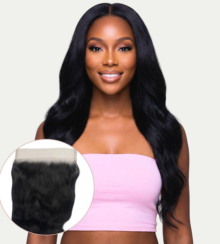 Jet Black Body Wave 7x7 HD Lace Human Hair Closure