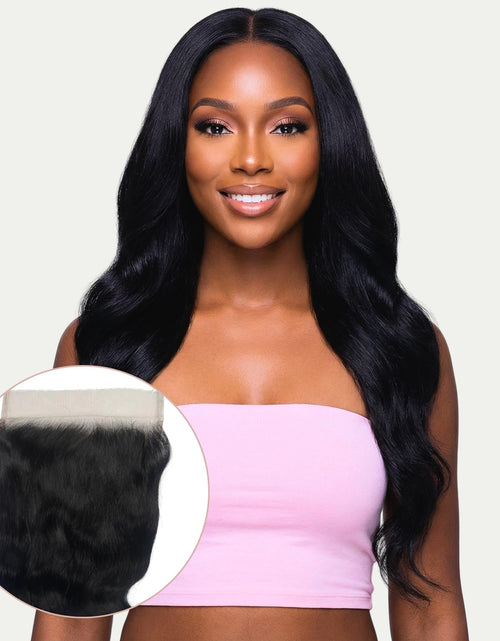 Load image into Gallery viewer, Jet Black Body Wave 7x7 HD Lace Human Hair Closure
